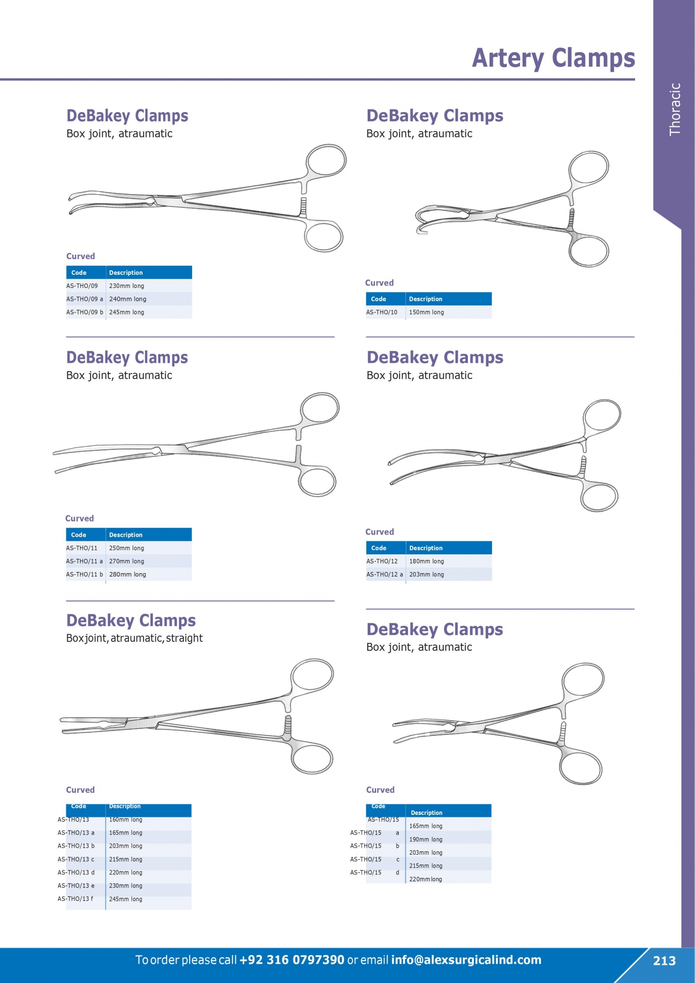 Artery Clamps